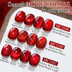 Double Rhythm translucent jelly color swatch inspires versatile nail art.