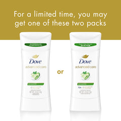 Dove Advanced Care 72-hour protection keeps you fresh throughout the day