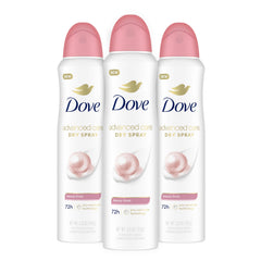 Dove Advanced Care Beauty Finish spray can front view for daily protection