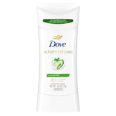 Dove Advanced Care Cool Essentials stick applied to underarm for smooth comfort