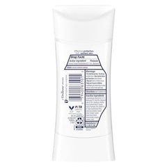 Dove Advanced Care Sheer Fresh Stick front view ready for daily use