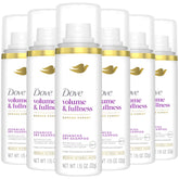 Dove Advanced Dry Shampoo travel-size 6-pack refreshes hair between washes with volume