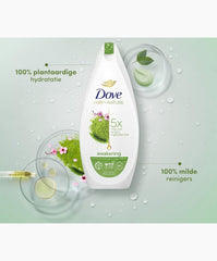 Dove Care By Nature Awakening Shower Gel with flowers extract swatch