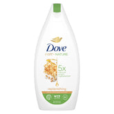 Dove Care by Nature oak milk bottle for gentle daily cleanse and moisturizing feel