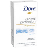 Dove Clinical Protection Original Clean deodorant bottle offering long-lasting protection