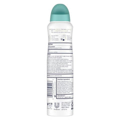 Dove Coconut Water & Lime spray application for long-lasting protection