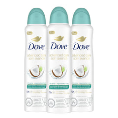 Dove Coconut Water & Lime dry spray bottle for underarm freshness