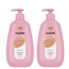 Dove Crumbl Confetti Cake hand wash with pump for daily moisture