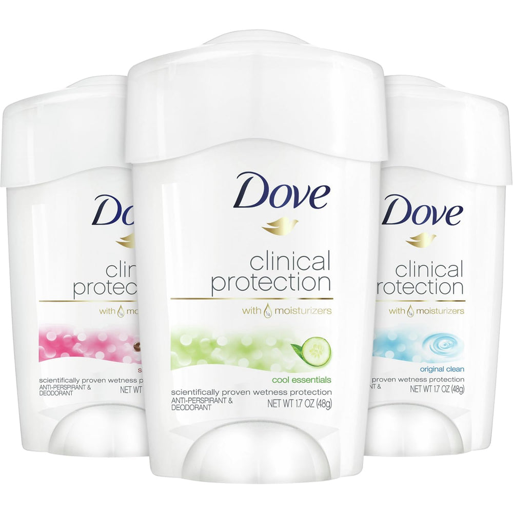 Dove Clinical Protection Cool Essentials stick for all-day freshness