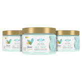 Dove Exfoliate Away Body Polish bottle pour for smoother skin