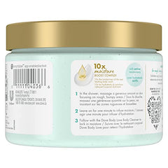 Close-up of creamy texture with AHAs for refinement