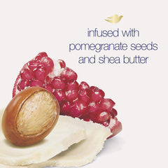 Dove Body Polish being massaged, delivering creamy coverage.