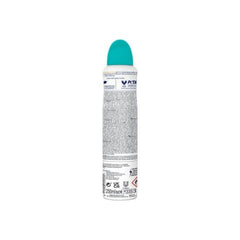Dove Go Fresh pear and aloe vera deodorant spray in action for long lasting odor protection.