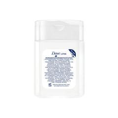 Dove hydrating lotion flip-top close-up for guest amenities.