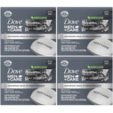 Dove Men Care Charcoal Clay exfoliating bar pack front for daily cleanse
