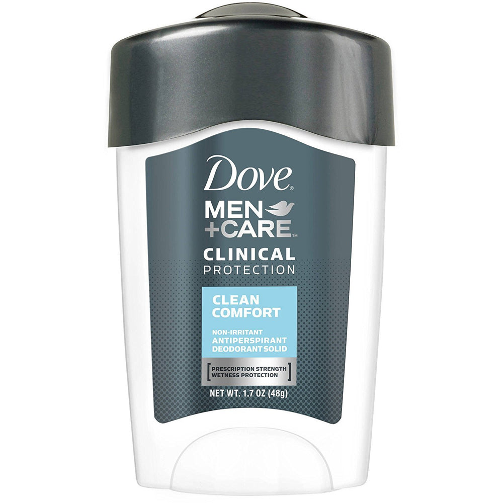 Dove Men Care Clean Comfort solid deodorant stick for daily protection and skin care