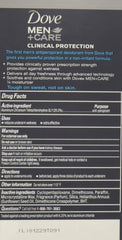 Dove Men+Care Clean Comfort scent image for daily freshness.