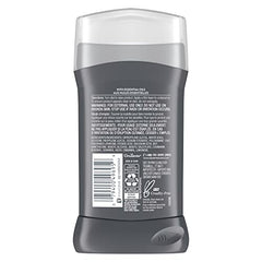 Dove Men+Care Morning Fresco deodorant stick application demonstrates easy underarm use.