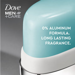 Dove Men+Care includes two refills for a reusable deodorant routine.