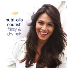 Dove Nutritive Solutions Nutri-Oils visualization indicating nourished hair
