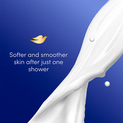 Dove NutriumMoisture ingredients highlight balanced skin hydration.