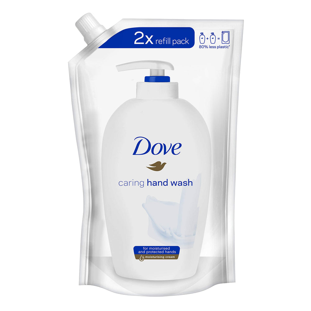 Dove Original refill bottle 500ml designed for easy replenishment.