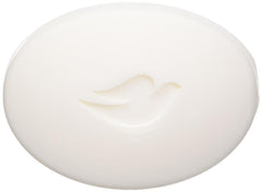 Dove Pink Beauty Bar with mild cleansers and 1/4 moisturizing cream for daily comfort.
