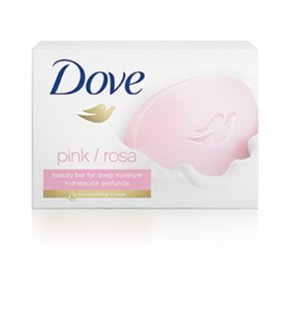 Dove Pink Beauty Bar rose scent for everyday moisture and gentle cleansing