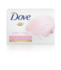 Dove Pink Beauty Bar rose scent for everyday moisture and gentle cleansing