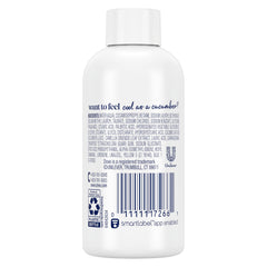 Close-up of creamy lather from Dove Refreshing Cucumber and Green Tea for nourishing cleanse.