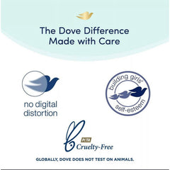 Dove Shampoo close-up foamy lather demonstrates rich cleansing