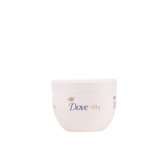 Dove Silky Nourishment Body Cream bottle for silky, hydrated skin.