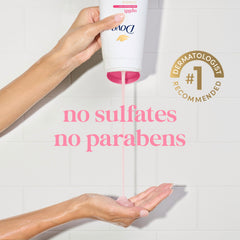 Dove Uplift scent close-up conveys floral yuzu notes for renewal.