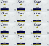 Dove White Cream Bar pack of 12 with gentle cleansing for daily use.
