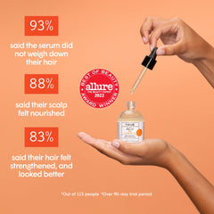 dpHUE ACV Daily Scalp Serum with hyaluronic acid highlights hydration benefits