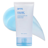 DPPR HyalCube Flooding Cream packaging in premium glass jar for elegant storage.