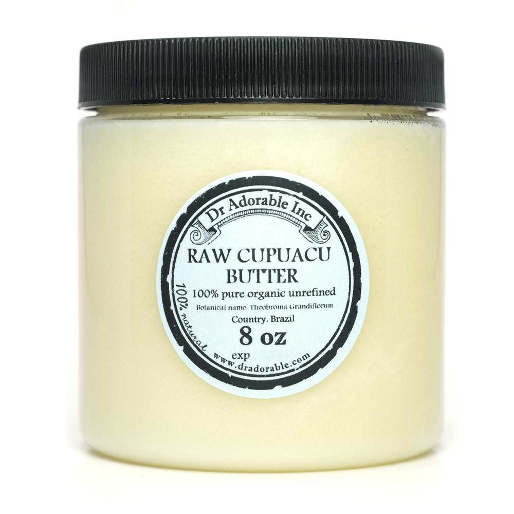 Dr Adorable Cupuacu Butter jar highlights rich hydration for smooth skin.