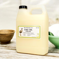Dr Adorable emu oil creamy texture showing quick absorption
