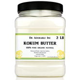 Dr Adorable Kokum Butter jar close-up showing rich texture for hydration