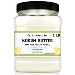Dr Adorable Kokum Butter jar close-up showing rich texture for hydration