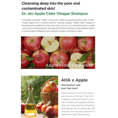 Dr. ato Apple Cider Vinegar Body Wash vegan ingredients highlighted