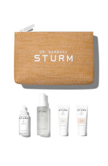 Dr. Barbara Sturm Sun Drops SPF50 shields skin with broad spectrum protection and light, undetectable finish.