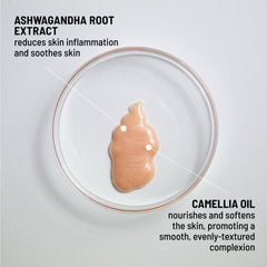 Dr. Brandt Dr. B Lab glow application on skin for radiant highlight