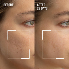 Creamy texture close-up highlighting rich formula for radiant skin