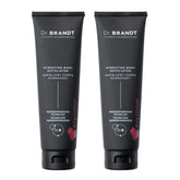 Dr. Brandt Skincare Microdermabrasion Hydrating Body Exfoliator bottle close-up showing gel texture for smoother skin