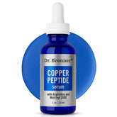 Dr. Brenner Copper Peptide Serum bottle shows advanced delivery for deeper absorption
