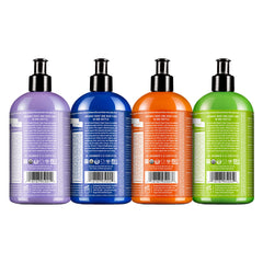 Dr. Bronner's Tea Tree Organic Sugar Soap bottle with invigorating aroma and mild cleansing.