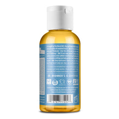 Dr. Bronner's pure-castile soap foam lather demonstrating rich cleansing power