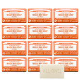 Dr. Bronner's Tea Tree Bar Soap packaging wrapped in recycled paper.