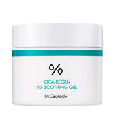 Dr.Ceuracle Cica Regen 95 gel tube close-up for soothing irritated skin.